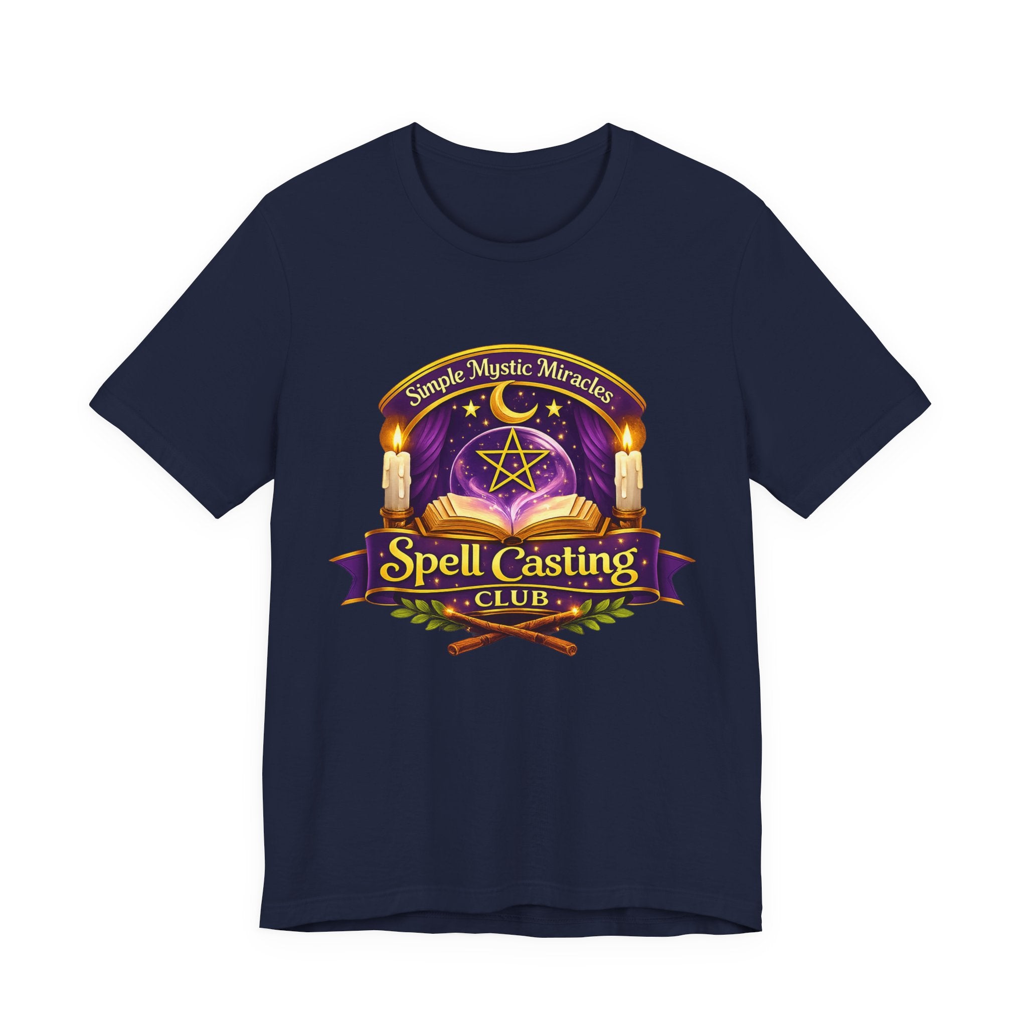 Simple Mystic Miracles Spell Casting Club Tee