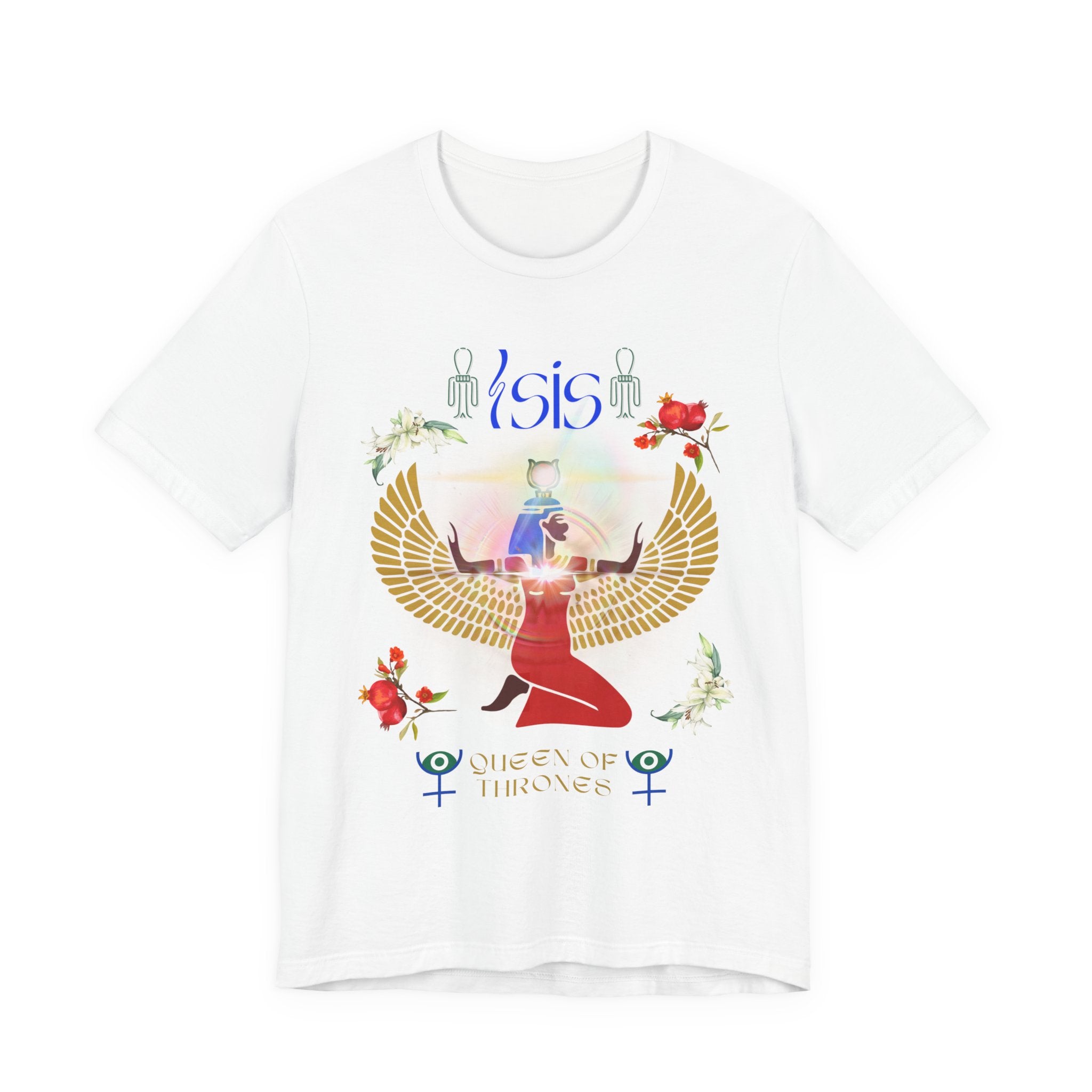 Isis "Queen of Thrones" Mythic Goddess Tee | Goddess Collection