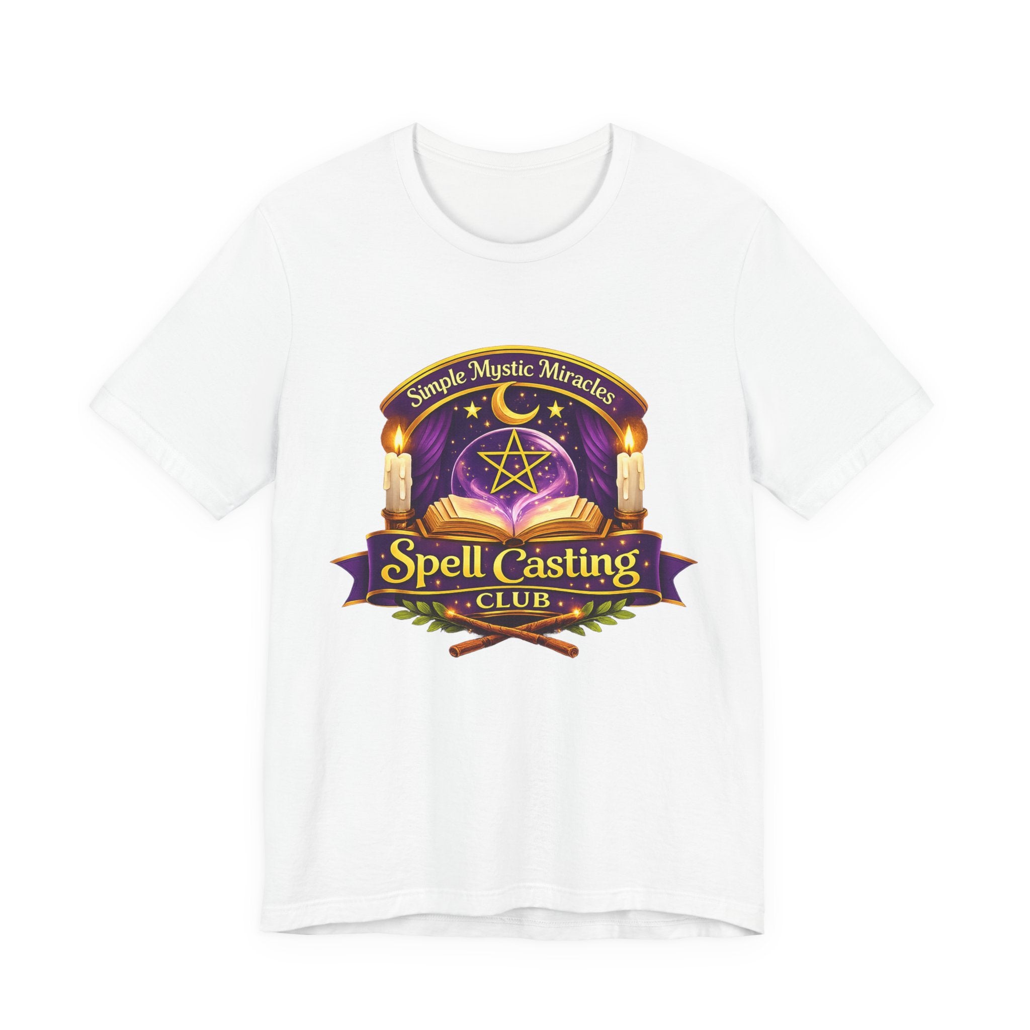 Simple Mystic Miracles Spell Casting Club Tee