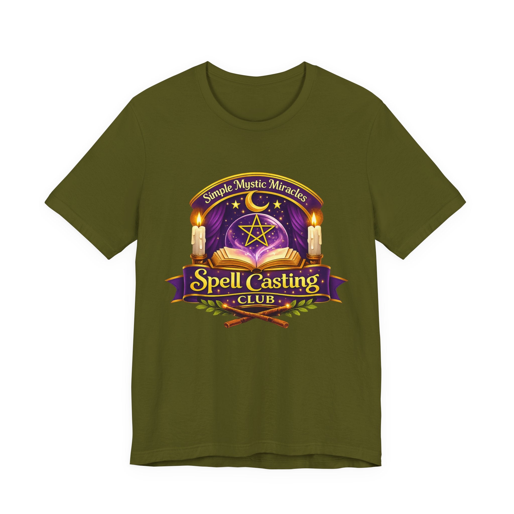 Simple Mystic Miracles Spell Casting Club Tee