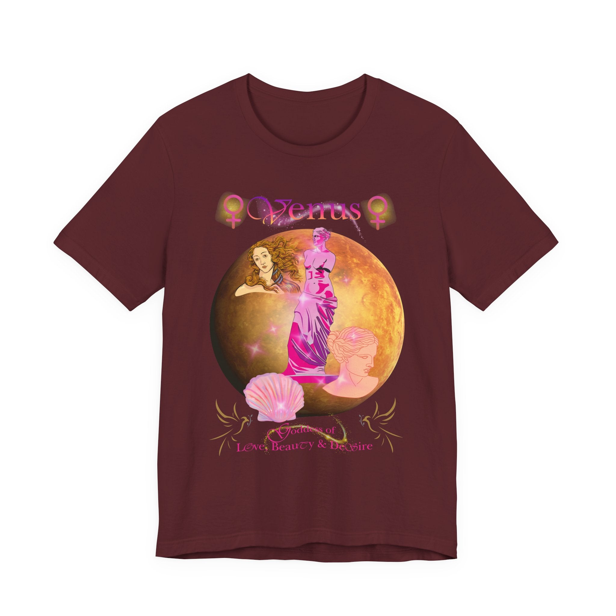 Venus Goddess of Love, Beauty & Desire Tee | Goddess Collection