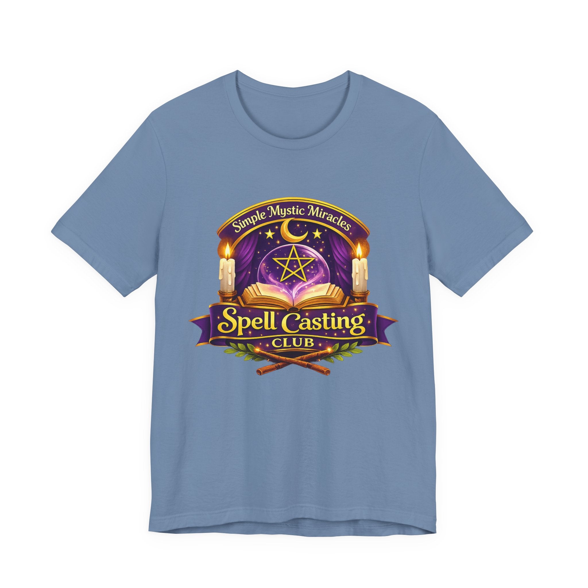 Simple Mystic Miracles Spell Casting Club Tee