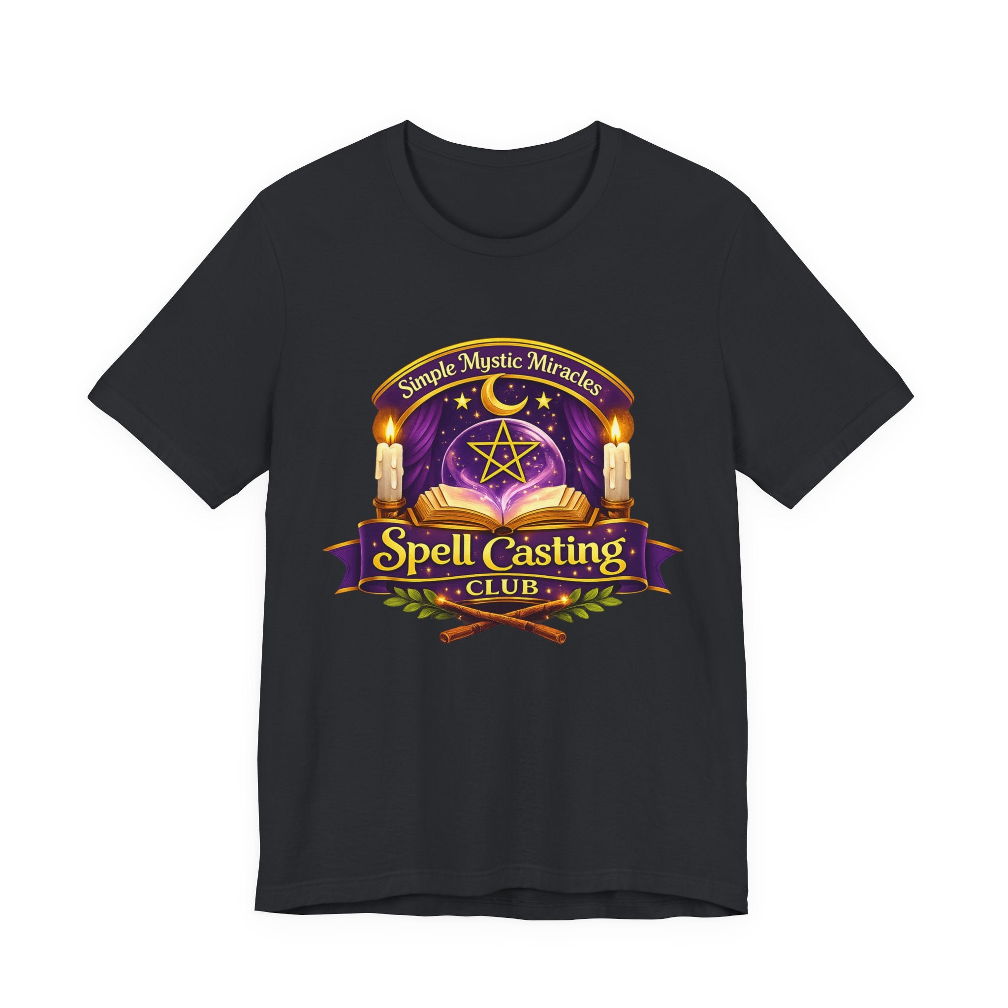 Simple Mystic Miracles Spell Casting Club Tee