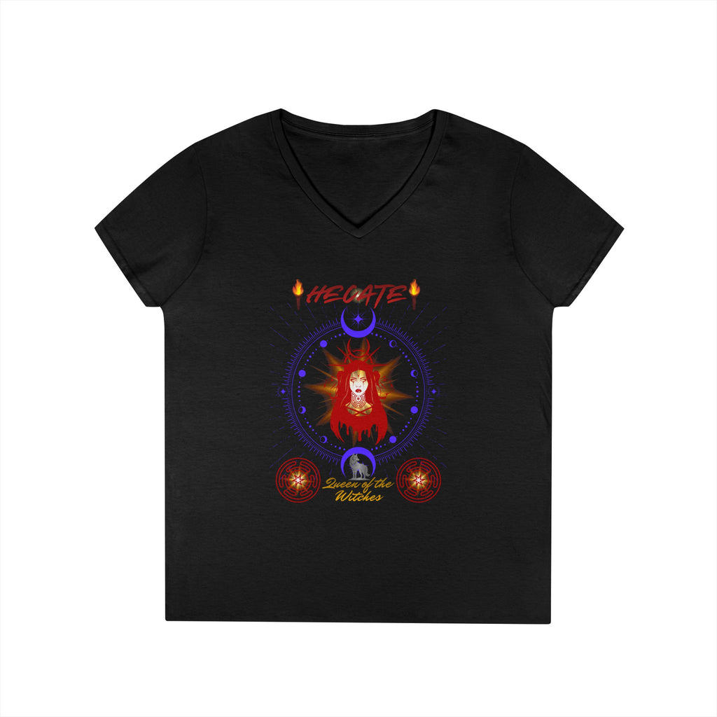 Hecate - Queen of the Witches Women's V-Neck Tee