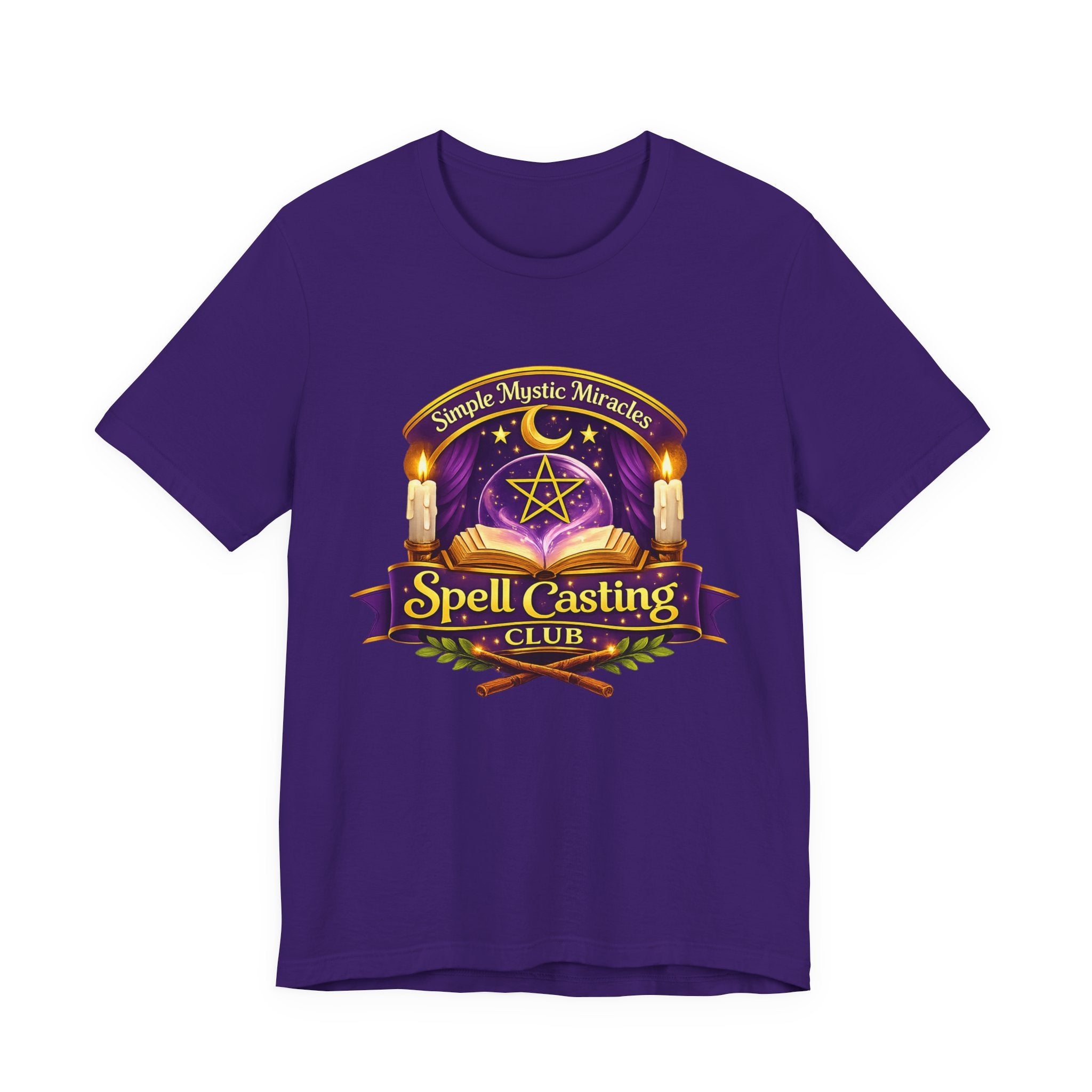 Simple Mystic Miracles Spell Casting Club Tee