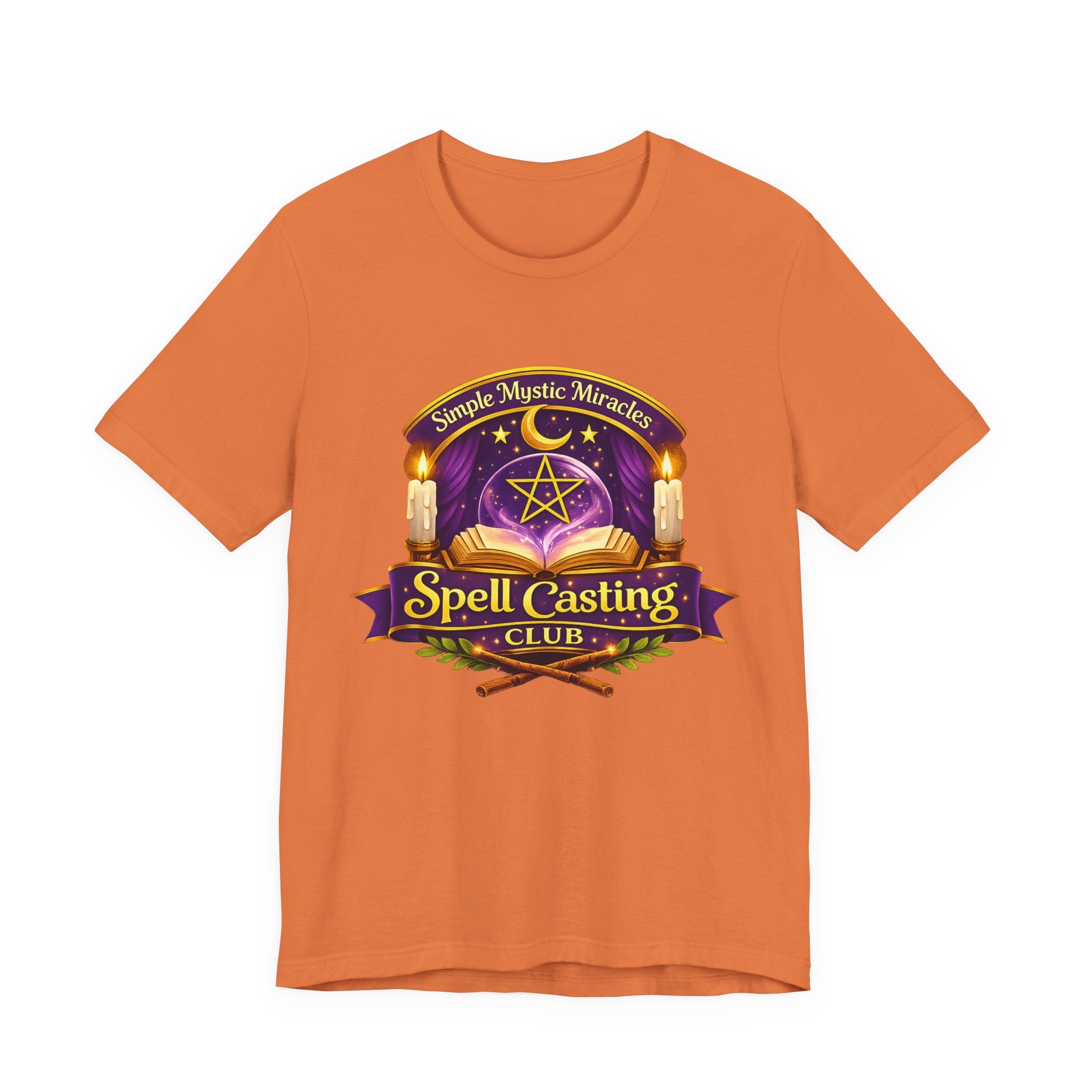 Simple Mystic Miracles Spell Casting Club Tee