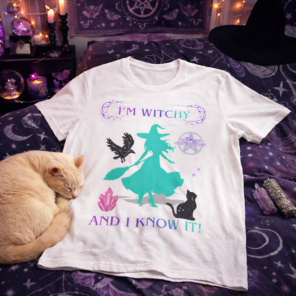 Witchy and I Know It Witch Tee
