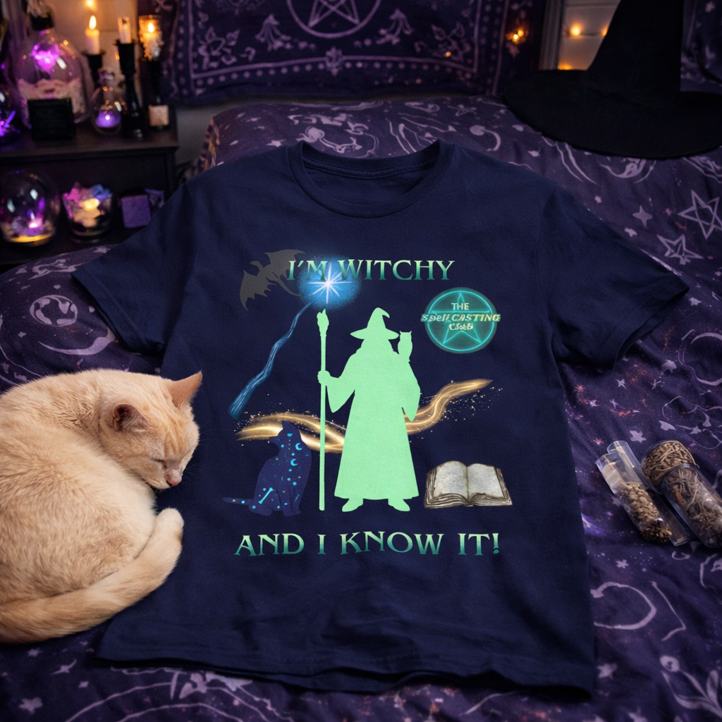 Witchy and I Know It Wizard Tee