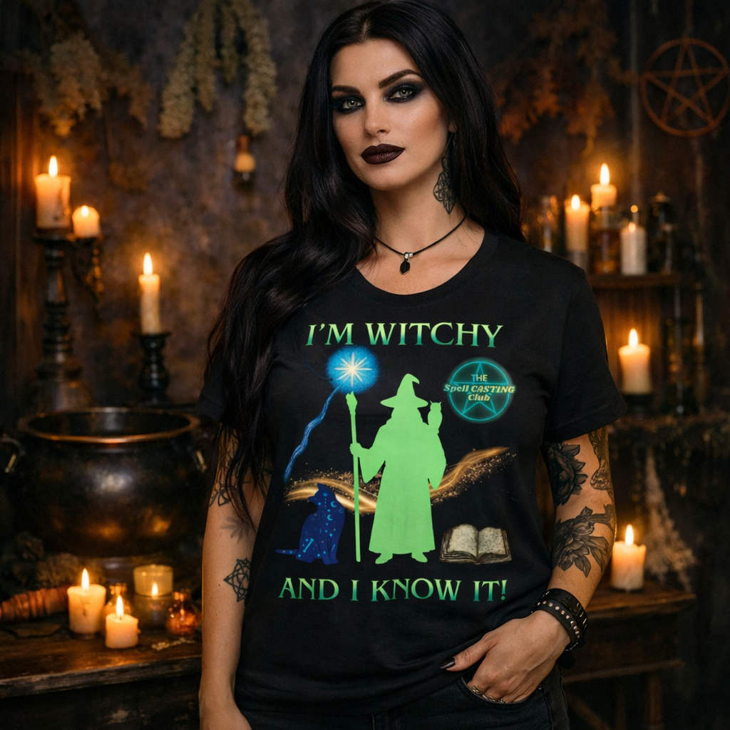 Witchy and I Know It Wizard Tee