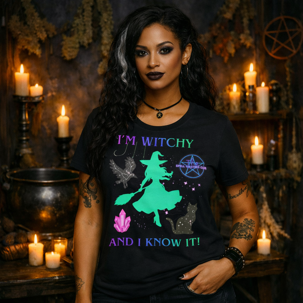 Witchy and I Know It Witch Tee