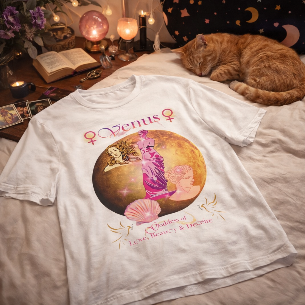 Venus Goddess of Love, Beauty & Desire Tee | Goddess Collection