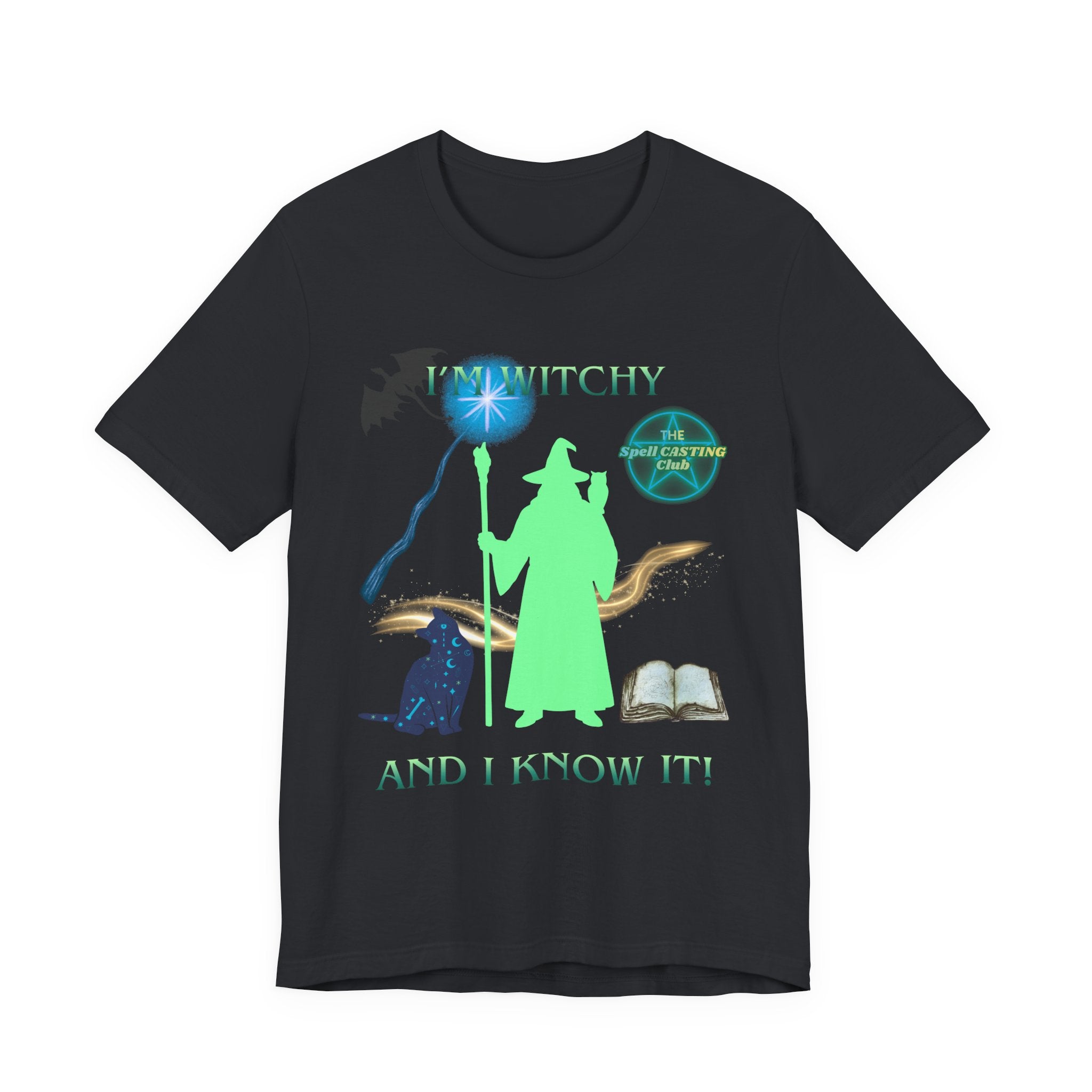 Witchy and I Know It Wizard Tee