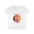 Venus Goddess of Love, Beauty & Desire Women's V-Neck Tee | Goddess Collection