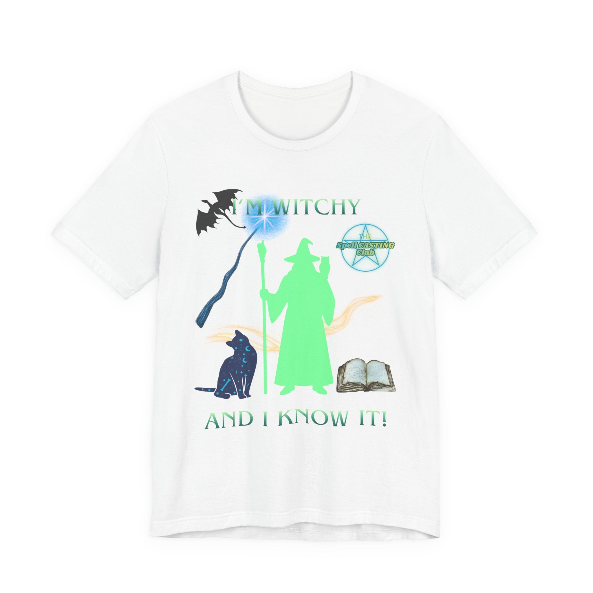 Witchy and I Know It Wizard Tee