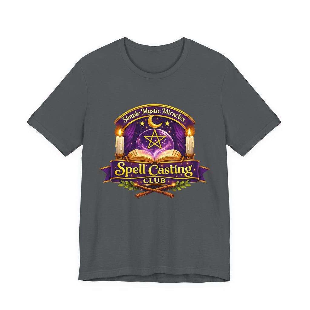 Simple Mystic Miracles Spell Casting Club Tee