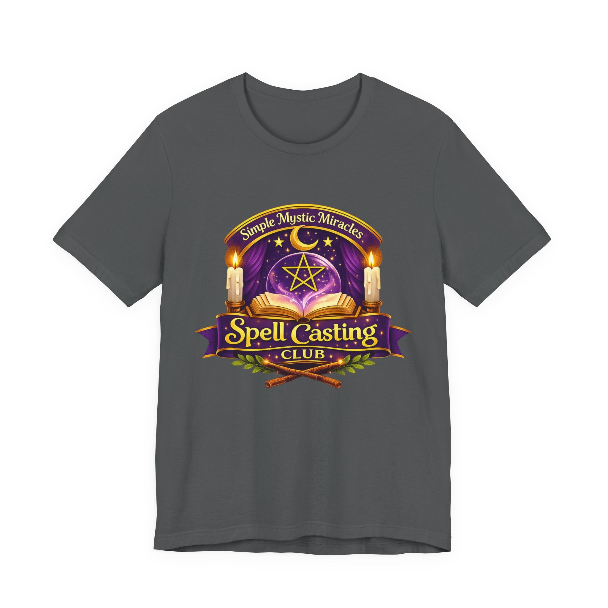 Simple Mystic Miracles Spell Casting Club Tee