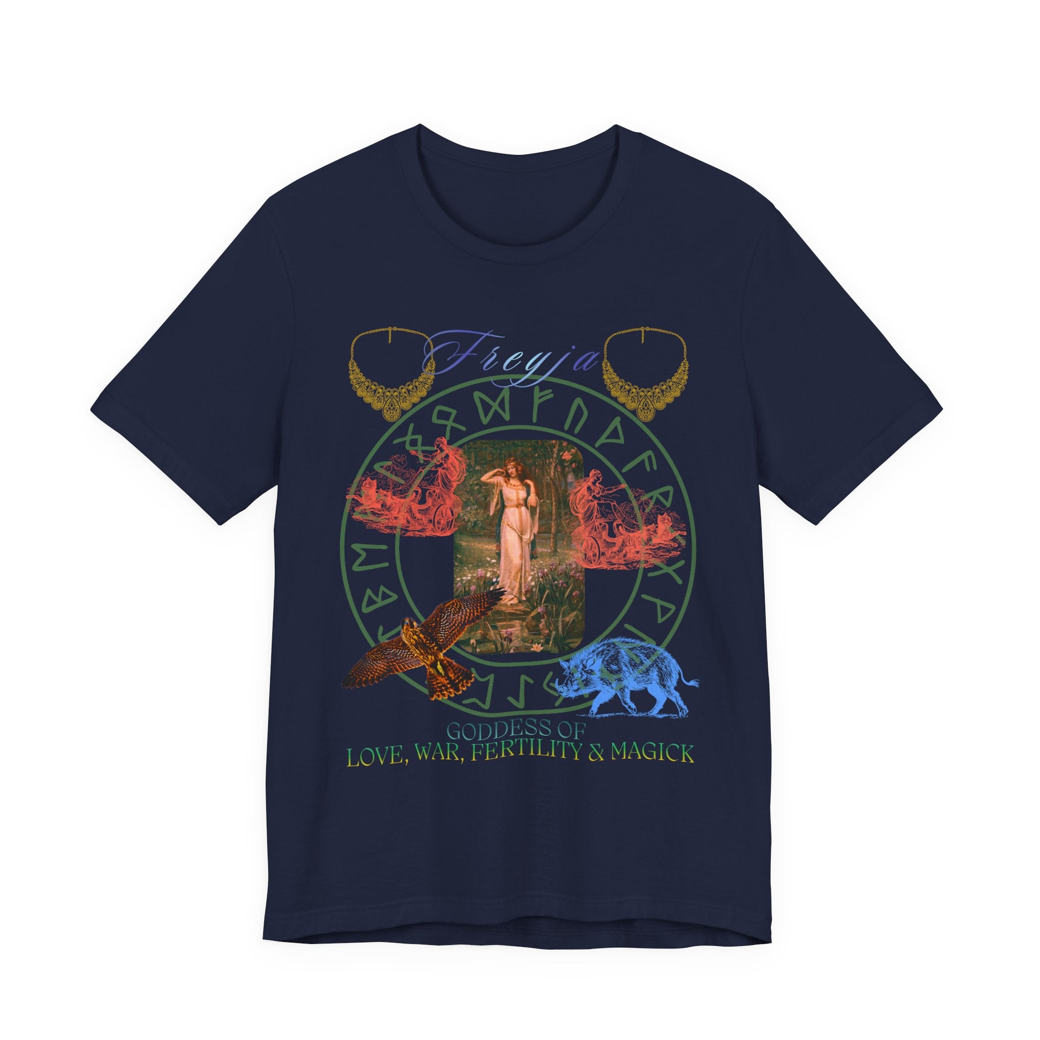 Freyja Goddess of Love, War, Fertility & Magick Tee | Goddess Collection