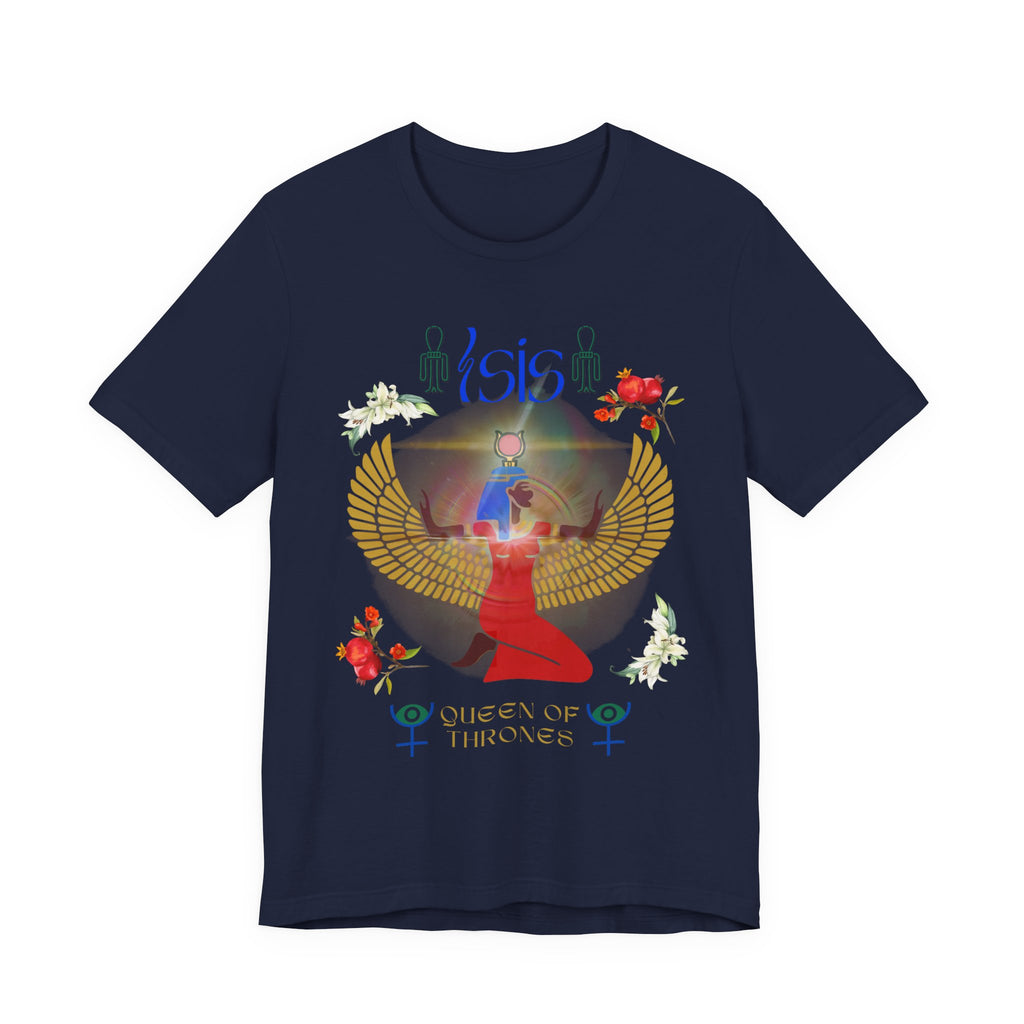 Isis "Queen of Thrones" Mythic Goddess Tee | Goddess Collection