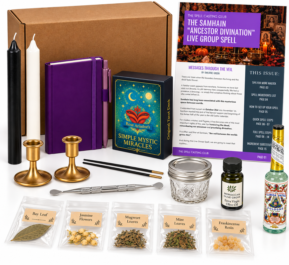 Samhain “Ancestor Divination” Live Group Spell Kit