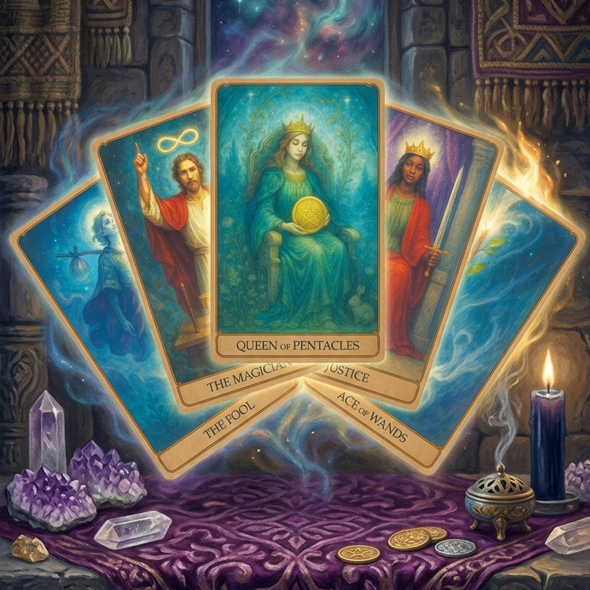 Simple Mystic Miracles Original Tarot Deck