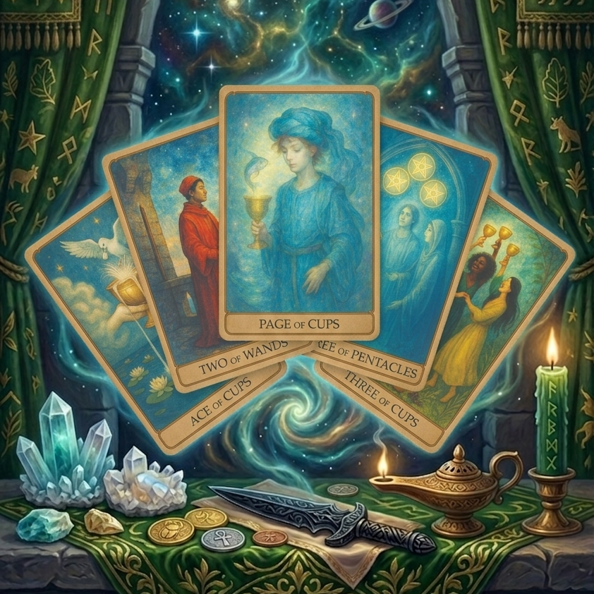 Simple Mystic Miracles Original Tarot Deck